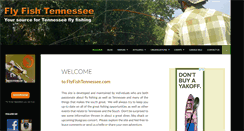 Desktop Screenshot of flyfishtennessee.com